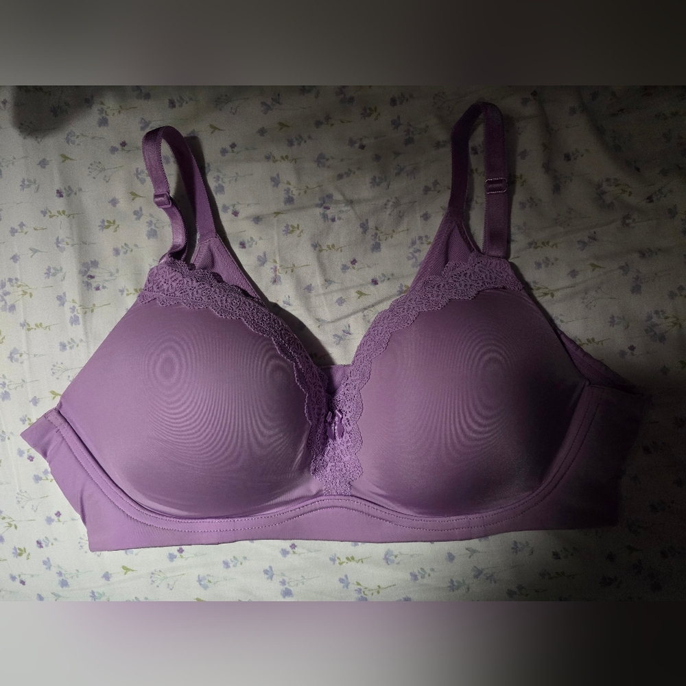 Torrid Wire Free Pushup Bra Lavender 42c